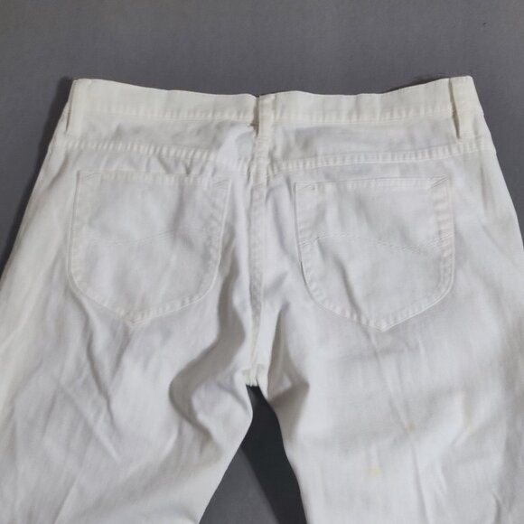 Lee jeans women's junior size 11X32 white colour flare western cowgirl - Picture 4 of 13